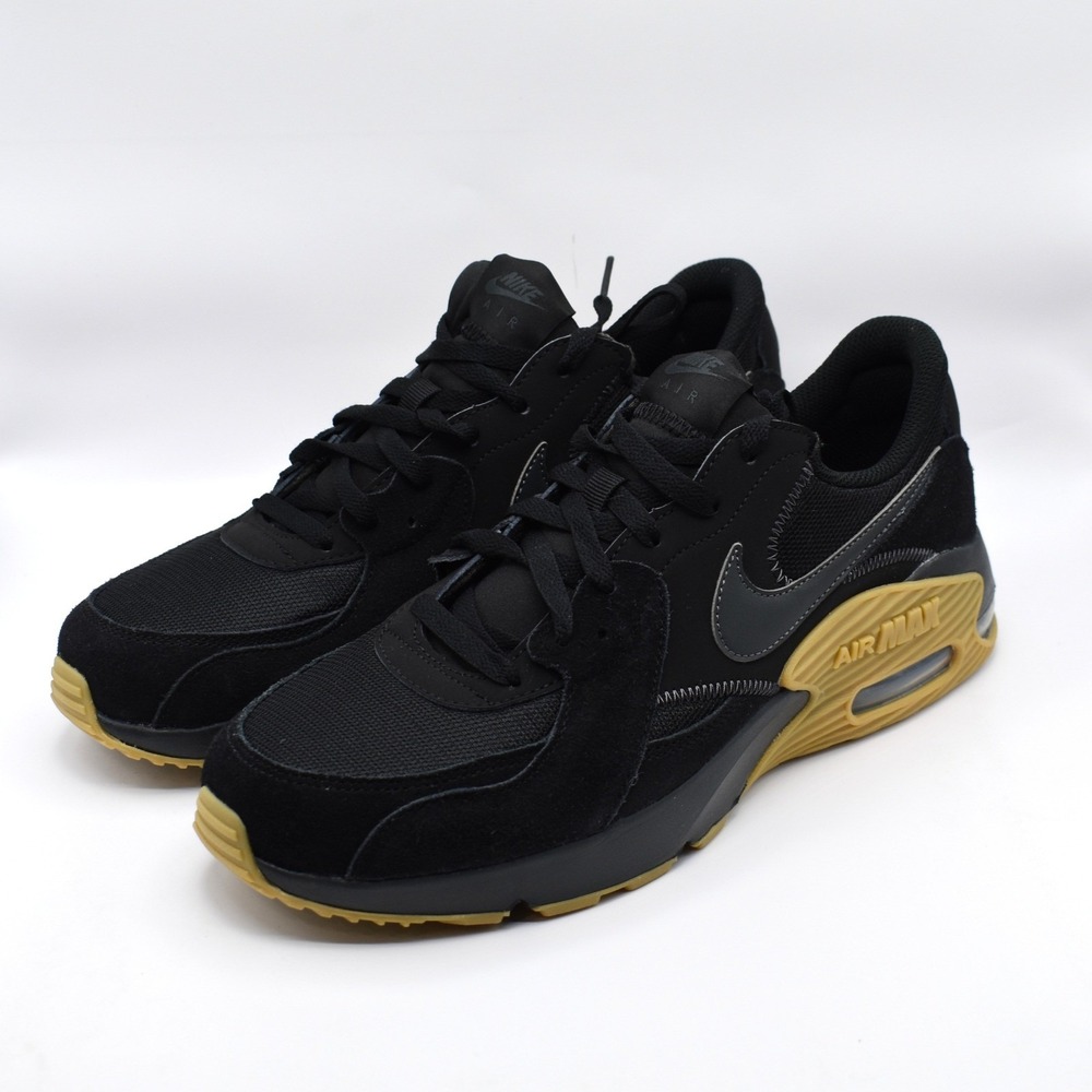 Nike Air Max Excee Sneakers Men's 13 Black Anthracite Gum Sole NEW HV0928-010